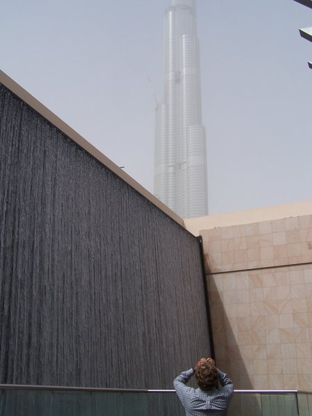 Burj Dubai from the Dubai Mall