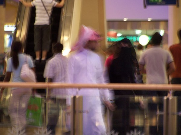 Shopping at the Mall of the Emirates