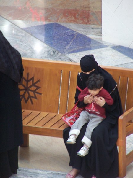 A typical abaya