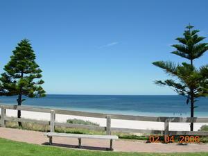 Normanville Beach on the drive up the coast to Adelaide