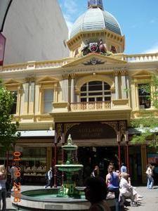 Adelaide Arcade - one of the city's oldest shopping arcades