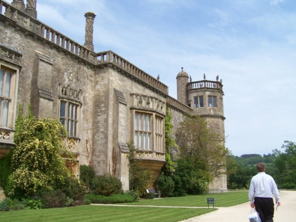 The Lacock Abbey that was used as Hogwart´s School in the Harry Potter movies