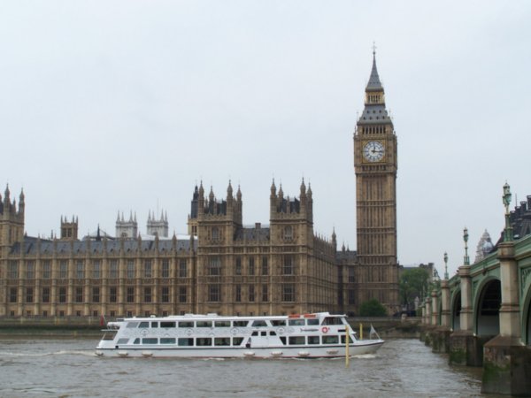 Parliment, Big Ben, and the Thames