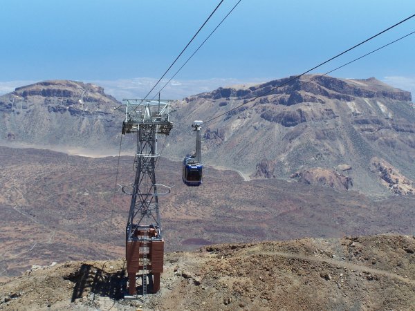 Cable car to El Teide