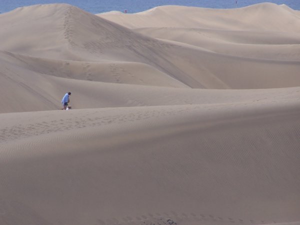 Dune hiking