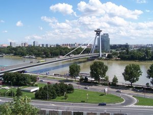Bratislava, Slovakia and the Danube