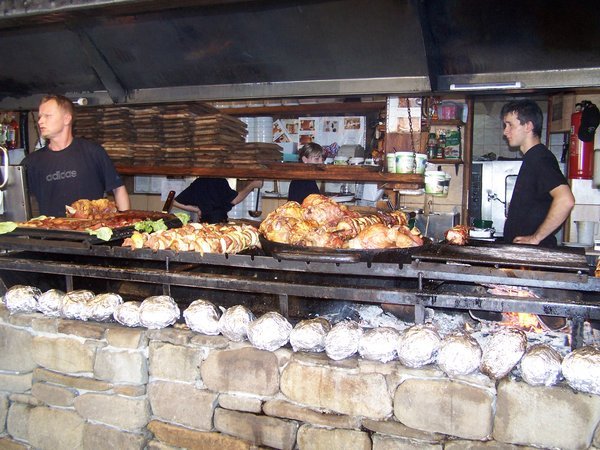 Zakopane - rustic Highlander grill restaurant