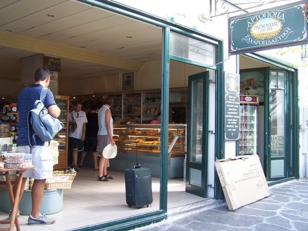 Our favorite bakery on Paros