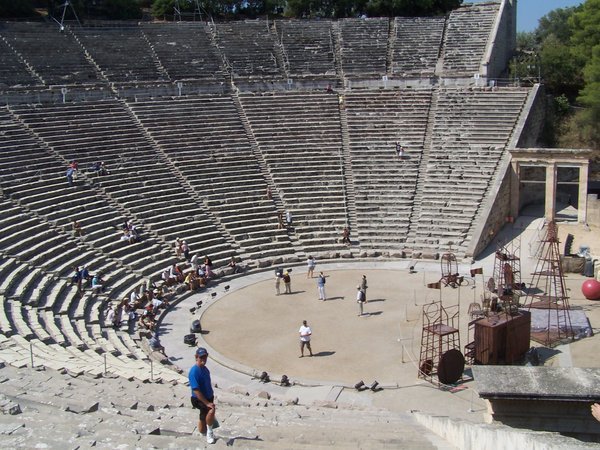 Theater of Epidaurus - near the town of Nafplio