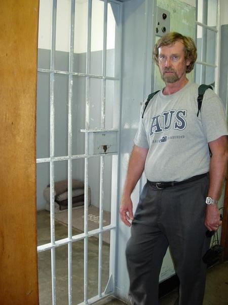 Ron @ Mandela's cell