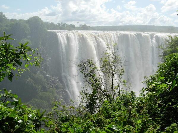 Victoria Falls - view from the trail