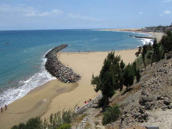 Playa Inglesia on Gran Canary