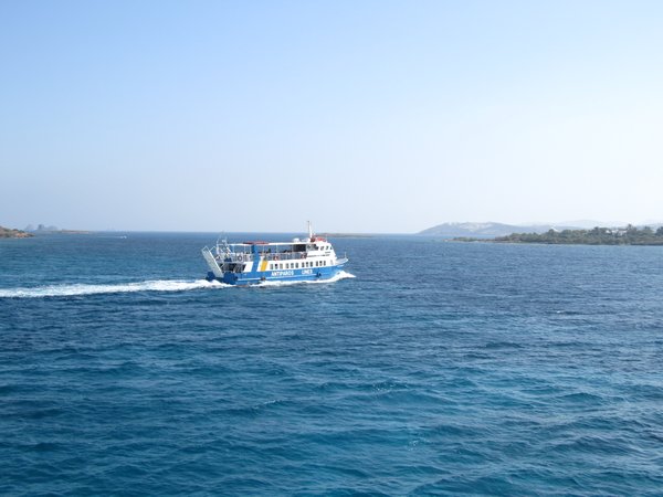 The little ferry to Antiparos