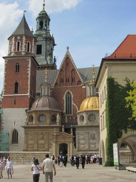 Krakow Cathedral in Wawel Castle