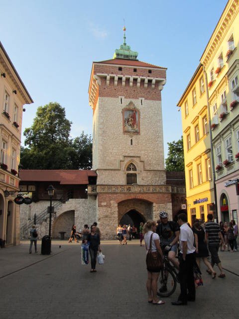Medieval Gate of Krakow's Old Town