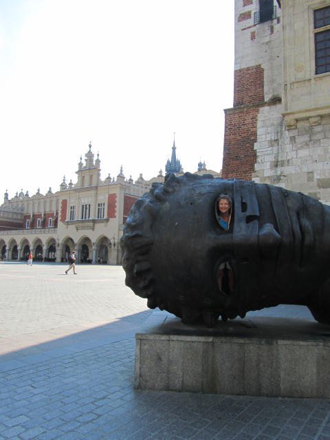 Seeing Krakow Square with different eyes