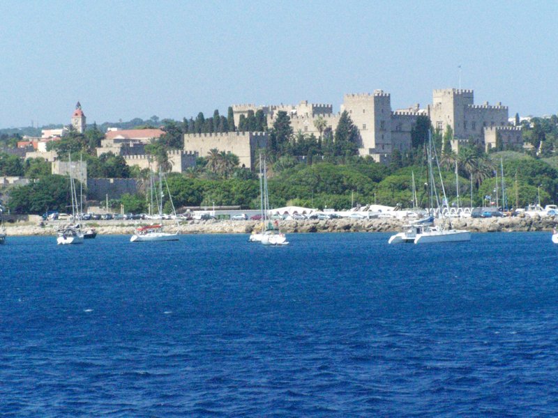 The island of Rhodes