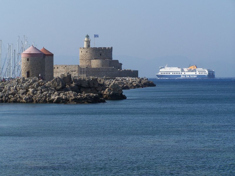 Rhodes harbor