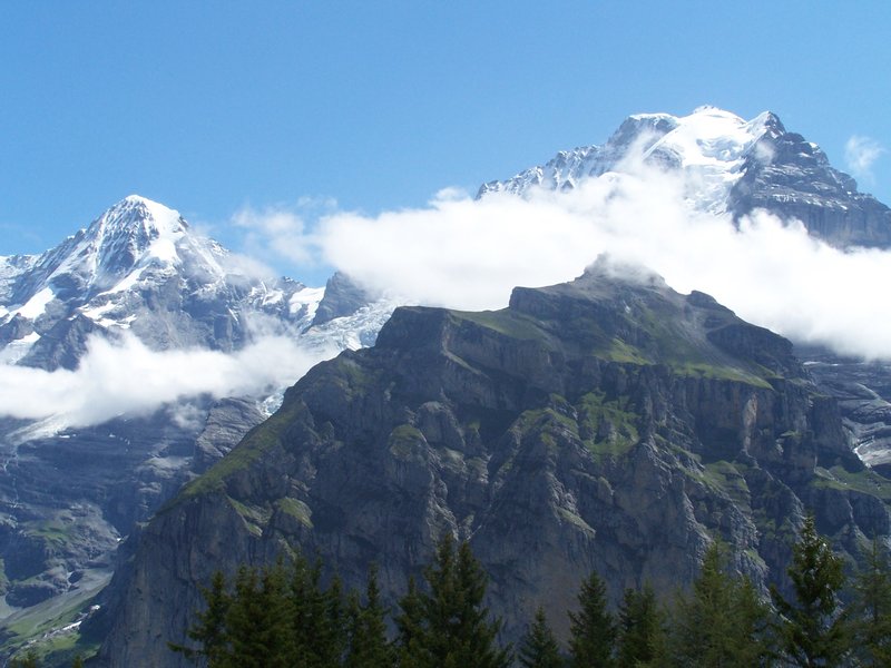 Monch and Jungfrau