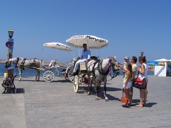 Chania horse carriage