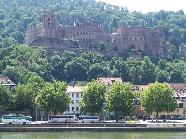 Heidelberg Castle and the Neckar River
