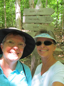 Hiking the Beehive - the easy route