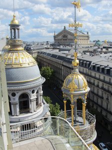 View from the Printemps roof garden