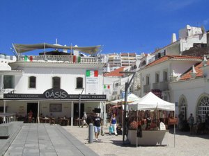 The old town of Albufeira