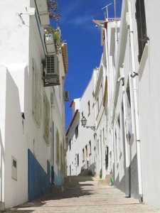 Narrow village streets