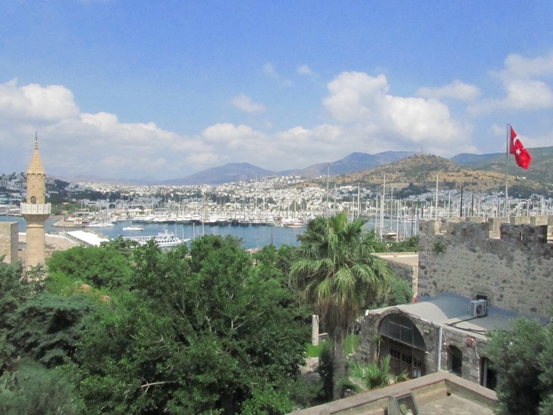 Bodrum view from Petronion Castle