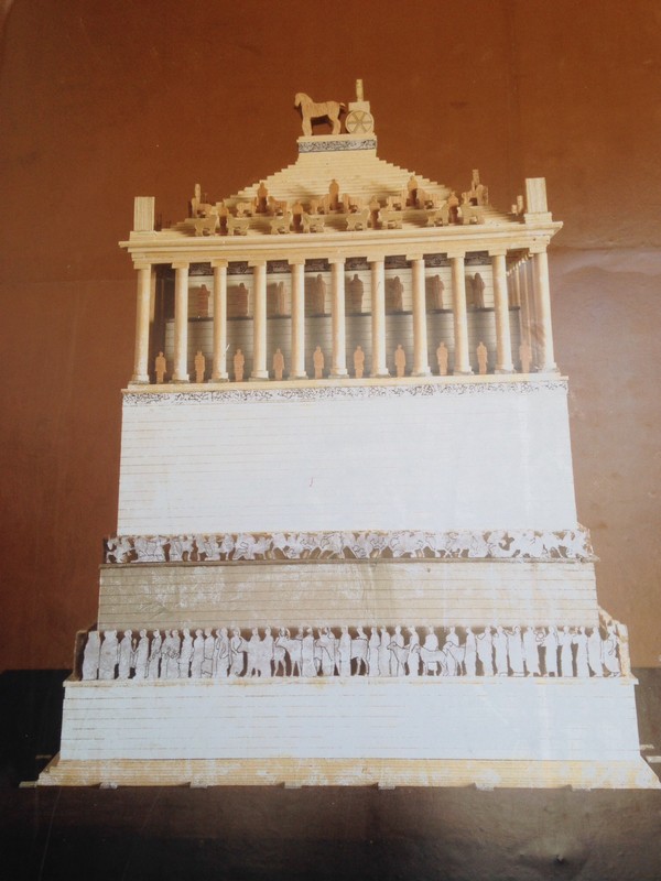Model of the Mausoleum of Halicarnassus 