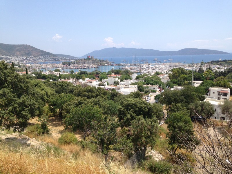 View of the city of Bodrum