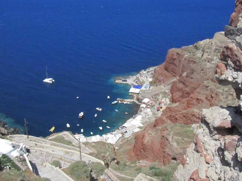 The port of Oia