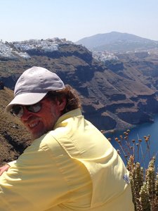 Near the top of Skaros