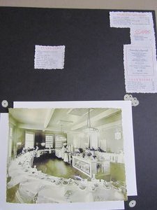 Photos and menus from the Harvey House