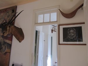 Hemingway's famous portrait