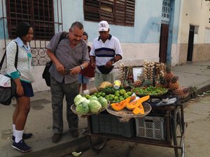 Local fruit for sale