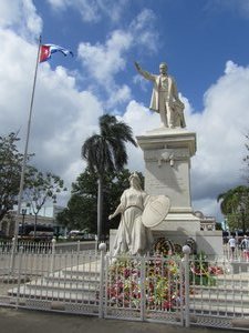 Jose' Marti' statue
