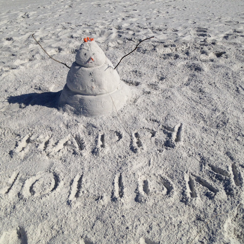Sand/snowman