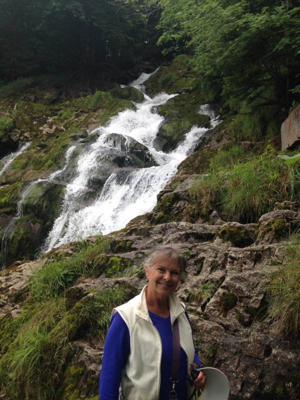 Hiking at Giessbach Falls