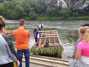 The raft trip down the Dunajec River
