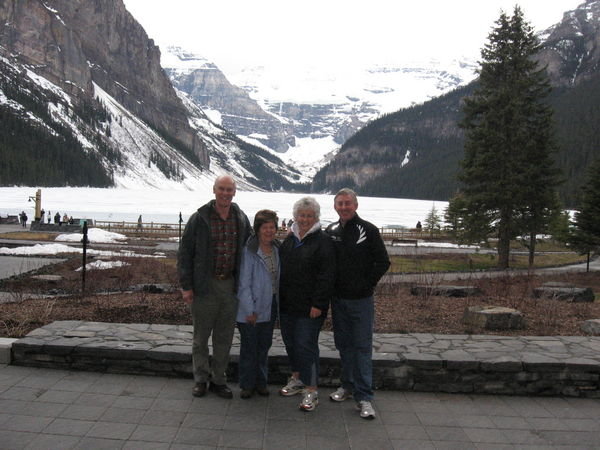 Lake Louise with Max & Irene