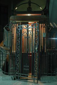 Our Hostel's 150 Year Old Elevator
