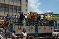 Museveni Supporters Campaign by the Truckload