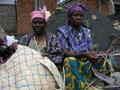 Chatty Congolese Women Practice Above-Lava Basket Weaving