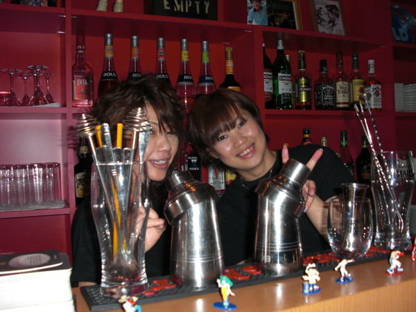 The two Wonderful Bartenders there