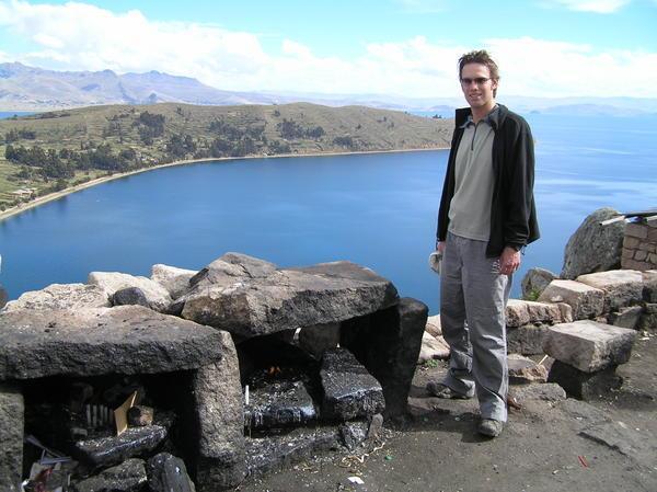 Griff and Lake Titicaca