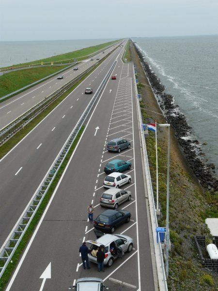 Afsluitdijk - 30 km geradeaus mit RÃ¼ckenwind :-)