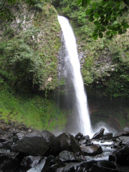 Waterfall by La Fortuna