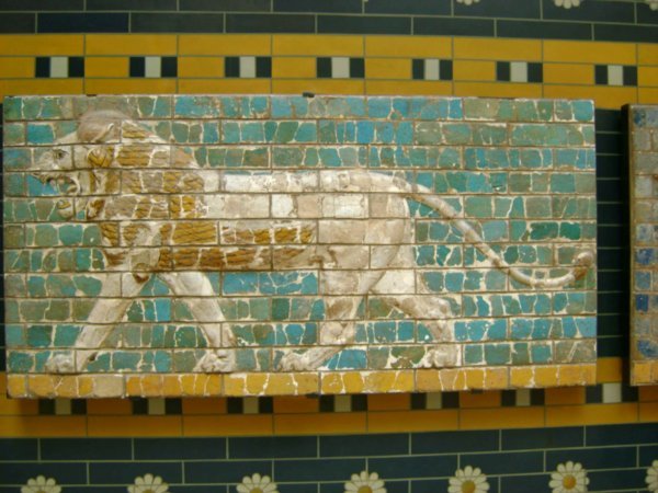 Lion, Ishtar gate, Babylon in Museum of the Ancient Orient